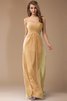 Empire Taille Ärmelloses Enges Chiffon Bodenlanges Brautjungfernkleid - 10