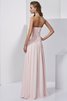 Prinzessin A-Linie trägerloser Ausschnitt Anständiges Abendkleid aus Chiffon - 2