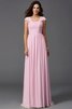 Abito da Damigella in Chiffon Conotta Cerniera Lunghi Principessa - 22