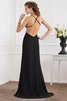 Prinzessin Nackenband Chiffon A-Line Abendkleid ohne Ärmeln - 2