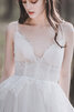 Abito da sposa in pizzo originale pudica principessa appariscente a sala - 7