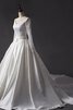 Duchesse-Linie klassisches Kapelle Schleppe extravagantes Brautkleid mit kreuz aus Tüll - 2