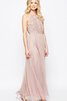 Robe demoiselle d'honneur facile femme branché de dos nu avec sans manches avec zip - 1