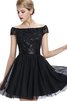 Robe de bal distinguee bref brillant naturel d'epaule ecrite - 4