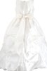 Robe de cortège enfant avec fleurs avec nœud de lotus ample encolure ronde - 2