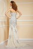 Chiffon Perlenbesetztes Ärmelloses Glamouröses Ballkleid mit Herz-Ausschnitt - 2