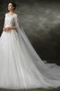 Robe de mariée dans l'eglise élégant modeste derniere tendance spécial - 4