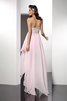 Ärmelloses Chiffon Empire Taille Mini Rocklänge-asymmetrisches Cocktailkleid - 2