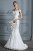 Robe de mariée onirique d'epaule ajourée majestueux plissage romantique - 3