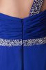 Ein Schulter a linie langes Abendkleid ohne Ärmeln - 6