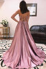 Spaghetti Träger A Linie Süss Anständiges Sexy Ballkleid - 2