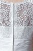 Spitze plissiertes Reißverschluss Gericht Schleppe luxus langes Brautkleid - 4