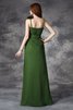 Vestido de Dama de Honor de Corte princesa en Gasa de Flores de Sin mangas - 2