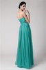 Vestido de Dama de Honor de Corte Recto de Plisado de Imperio Cintura de Sin mangas - 30