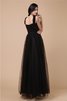 Vestido de Fiesta de Corte princesa de Corte-A de Apliques - 2