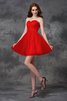 Reißverschluss Prinzessin A-Linie Bezauberndes Cocktailkleid mit Empire Taille - 1