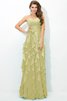 Abito da Damigella Senza Maniche con Seghettato Cerniera A-Line in Chiffon - 8