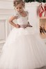 Abito da Cerimonia Bambini con Nastro con Fusciacca Conotta Ball Gown Largo Bretelle - 2