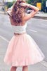 Robe douce seize bandouliere spaghetti manche nulle captivant en tulle naturel - 2