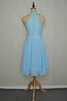 Abito da ballo angelico mini a sala al ginocchio originale in chiffon - 2