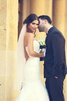 Robe de mariée de col en cœur appliques bretelles spaghetti cordon manche nulle - 3