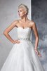 Duchesse-Linie Ärmelloses Klassisches Brautkleid mit Herz-Ausschnitt mit Applikation - 7