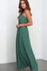 A linie prächtiges langes Brautjungfernkleid - 7