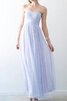 Sencillo Vestido de Dama de Honor de Corte-A de Escote Corazón de Sin mangas - 1
