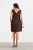 Robe demoiselle d'honneur lache exquis de fourreau sexy facile - 2