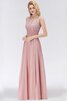 Robe de bal encolure ronde élégant ruchés plongeants luxueux sexy - 5
