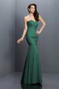 Chiffon Plissiertes Bodenlanges Brautjungfernkleid mit Herz-Ausschnitt mit Empire Taille - 9