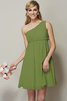 Vestido de Dama de Honor de Corte princesa de Corto de Hasta la Rodilla - 12