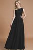 Robe demoiselle d'honneur naturel avec sans manches ligne a en chiffon de princesse - 7