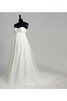 Abito da Sposa Elegante Cerniera sensuale con Increspato A-Line favola - 7