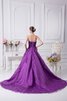 Perlenbesetztes Herz-Ausschnitt gerüschtes A Linie Quinceanera Kleid mit Rücken Schnürung - 6