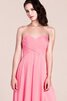 Robe demoiselle d'honneur plissage facile derniere tendance distinguee ligne a - 5