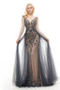 Moderno Vestido de Fiesta en Estire Satin de Alta calidad - 1