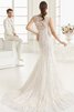 Robe de mariée intemporel décontracté impressioé sans empire en dentelle - 2