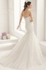 Robe de mariée solennel derniere tendance de sirène col en forme de cœur avec fronce - 2