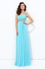 A-Line Vintage Formelles Bodenlanges Abendkleid aus Paillette - 4