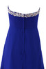 Robe de bal luxueux officiel au drapée a-ligne avec cristal - 6