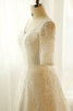 Robe de mariée a eglise longueru au niveau de sol rêveur luxueux naturel - 9