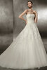 Romántico Vestido de Novia de Cordón de Exquisito de Encaje Adorno - 3