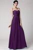 Robe demoiselle d'honneur plissage longue au drapée fermeutre eclair de fourreau - 13