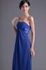 Robe de soirée avec sans manches col en forme de cœur avec chiffon - 4