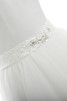 Outdoor Elegantes besonderes swing Brautkleid mit Perlen mit Kristall Blumenbrosche - 6