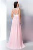 Normale Taille Chiffon Formelles Abendkleid mit Applikation ohne Ärmeln - 2