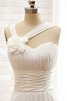 Herz-Ausschnitt Beach Stil legeres Brautkleid mit Gürtel mit Jacke - 4