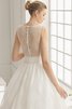 Abito da Sposa in Pizzo a Sala All Aperto a Spiaggia Semplice Senza Maniche - 3