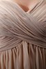 Reißverschluss Empire sexy prächtiges Brautjungfernkleid mit Herz-Ausschnitt mit kreuz - 4